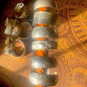 Tibetan silver bracelets